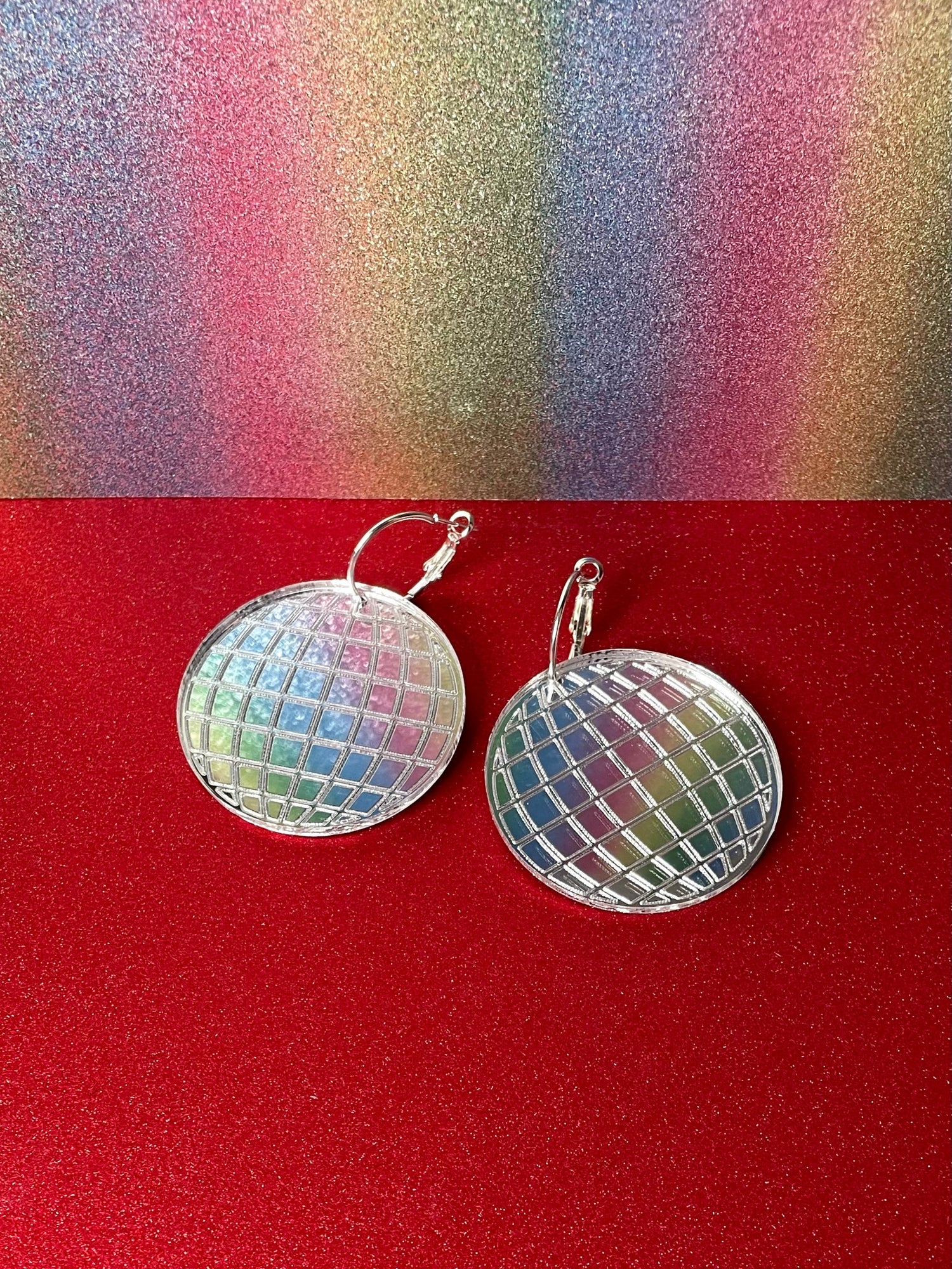 Mirror Ball Earrings