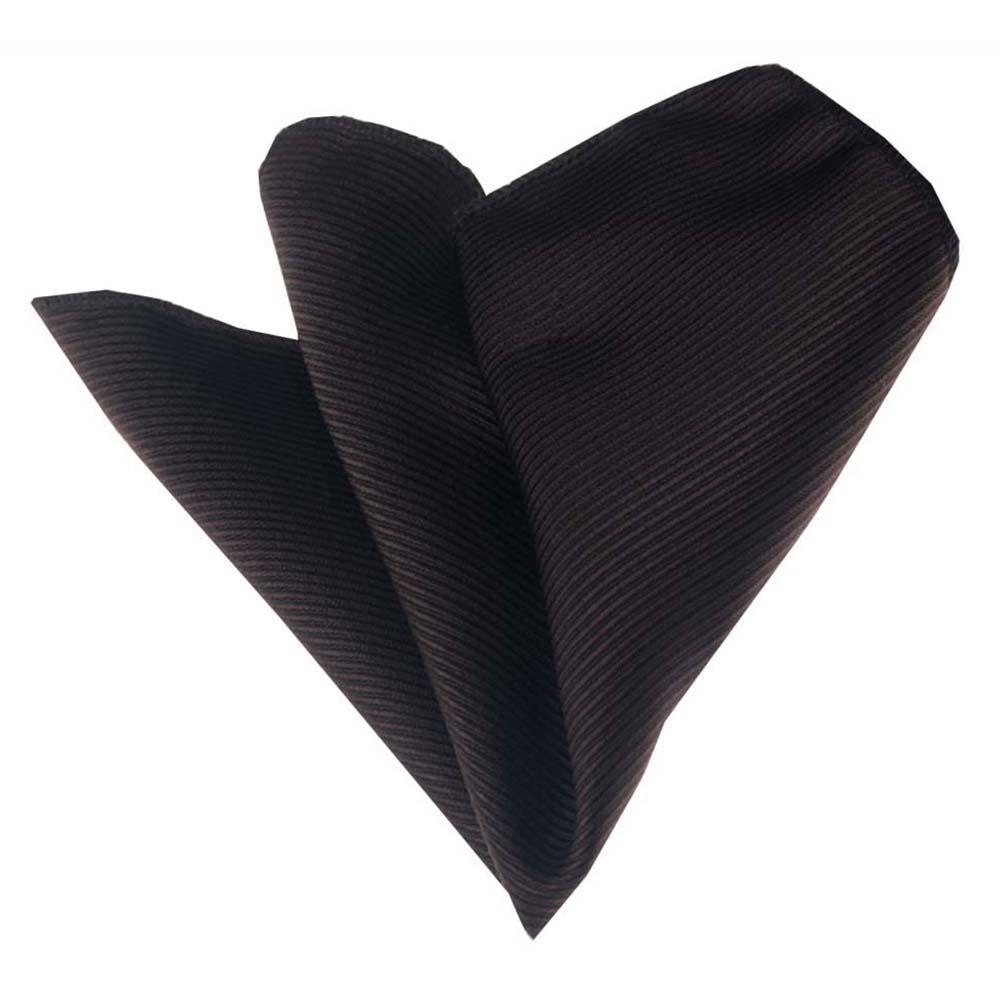 Brown Mens Pocket Square - Premium Silk Handkerchiefs for Suits