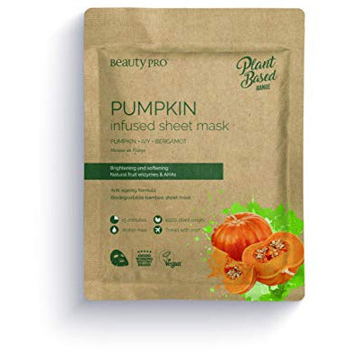 Pumpkin Infused Sheet Mask - 1 Piece