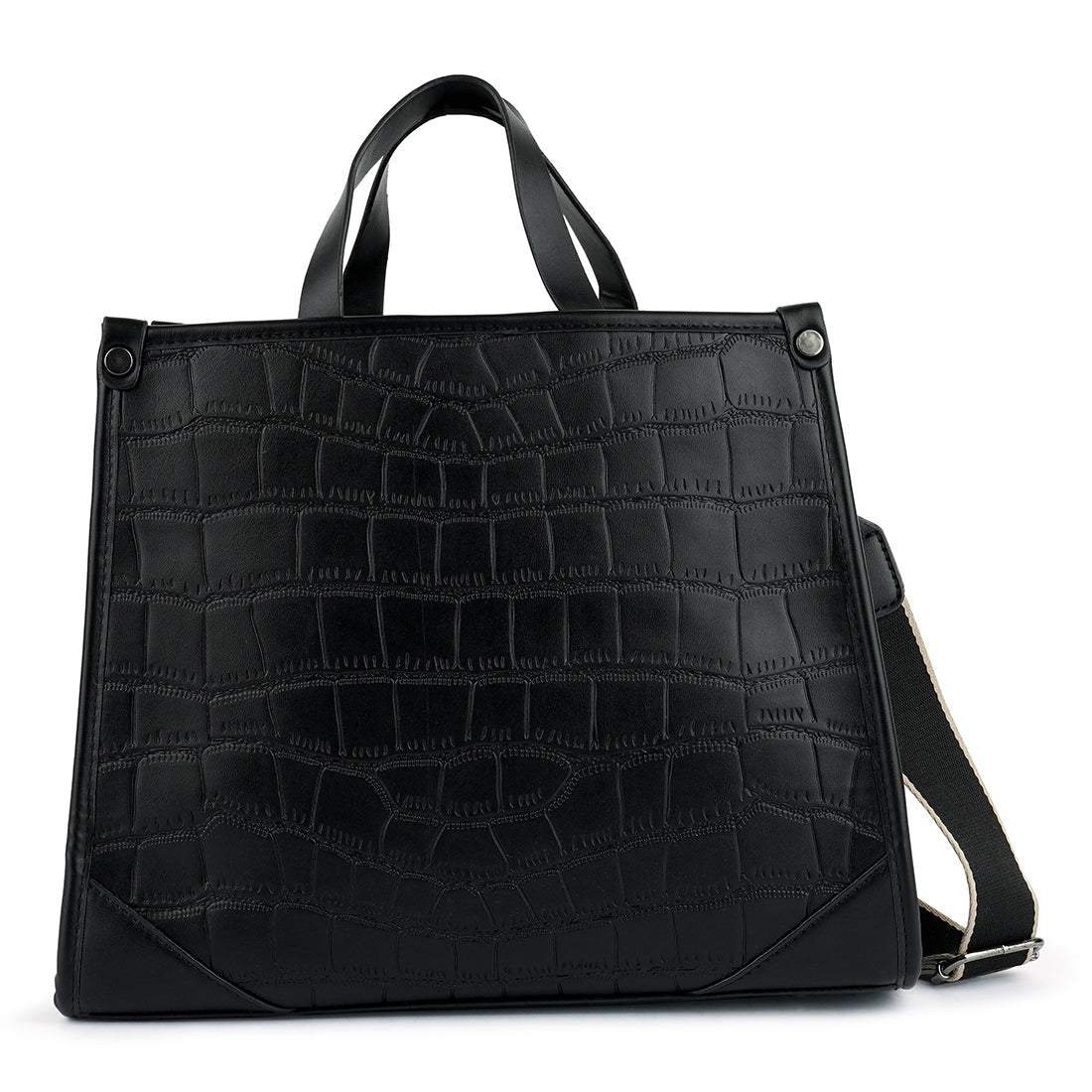 croco hand bag