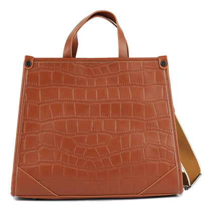 croco hand bag