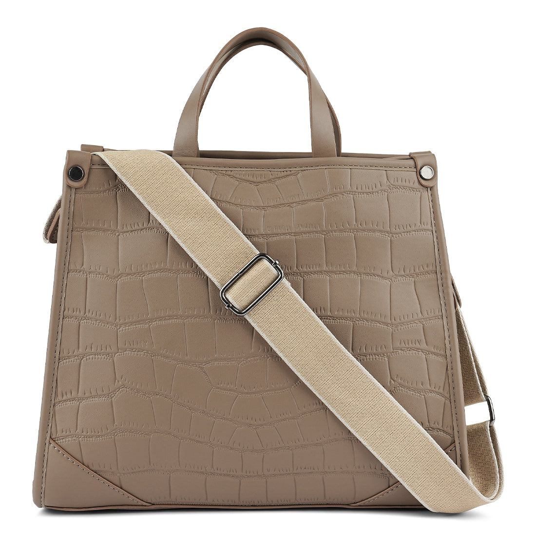 croco hand bag