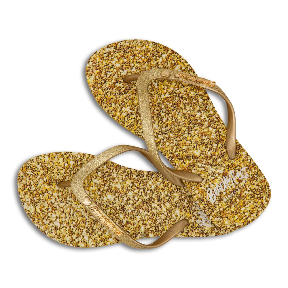 BeachyFeet® - Golden Shimmer