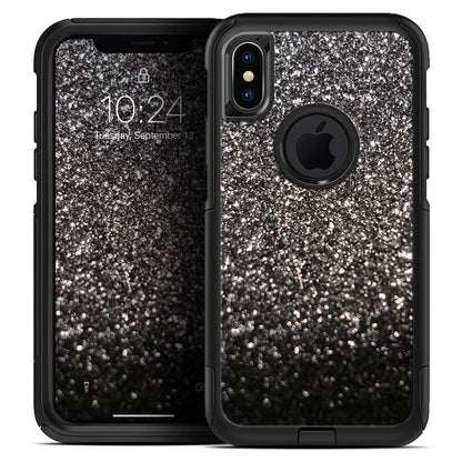 Black Unfocused Sparkle - Skin Kit for the iPhone OtterBox Cases