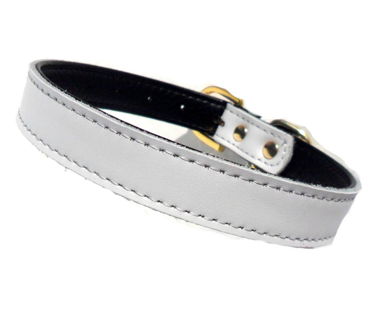 Plain Chelsea Dog Collars (4 sizes) 8-16&quot;