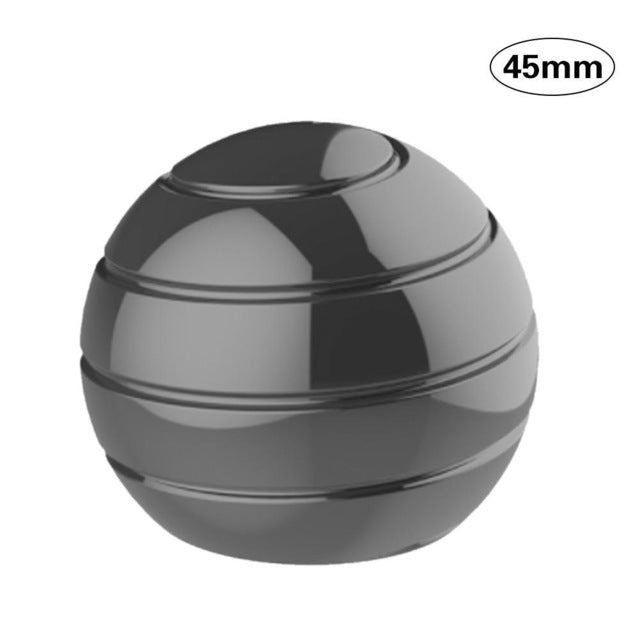 Desktop Decompression Rotating Spherical Gyroscope Kinetic Desk Toy Fidget Toy Optical Illusion Flowing Finger Toy For Children