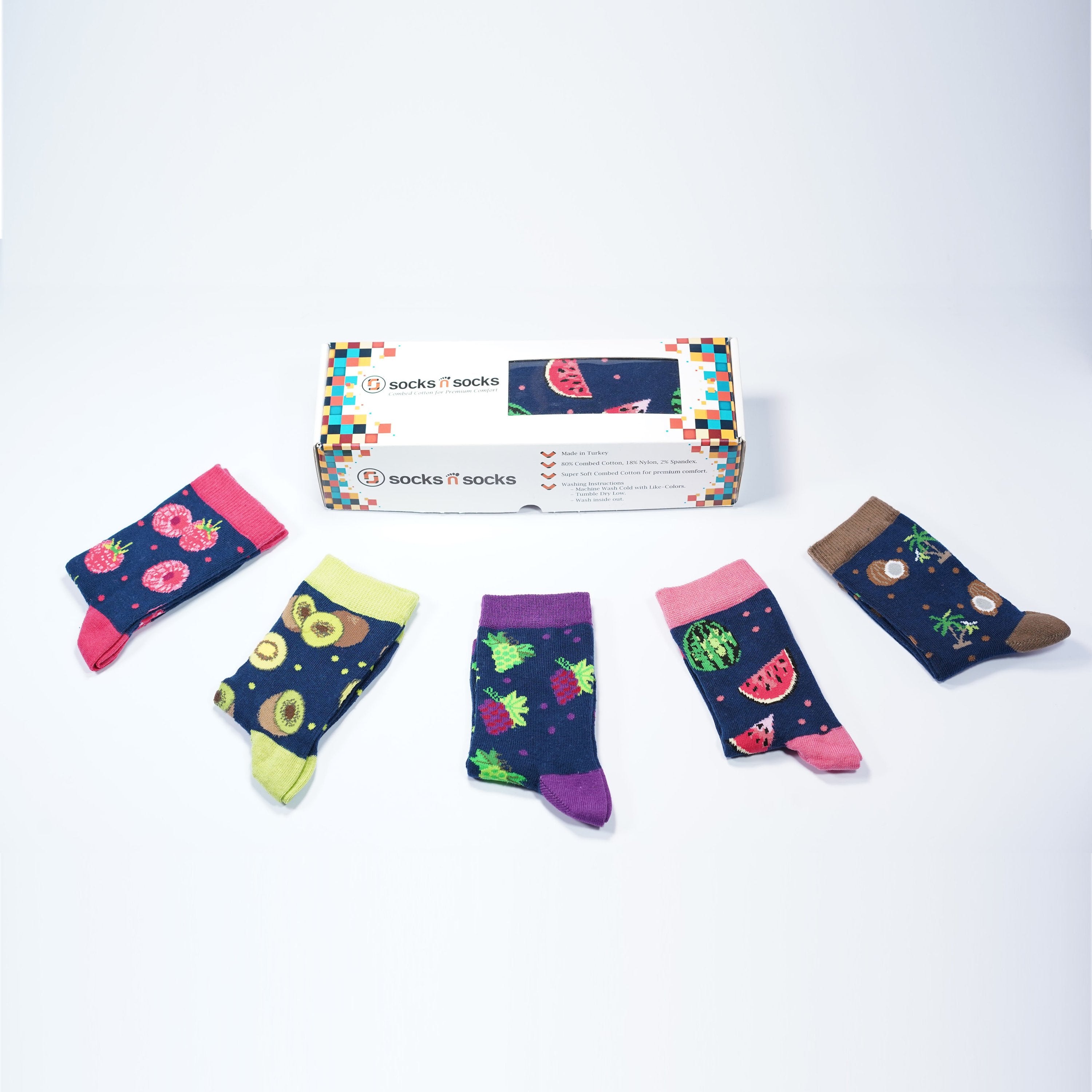 Kids Juicy Fruits Socks