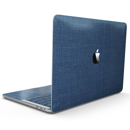 Deep Blue Sea Fabric - MacBook Pro with Touch Bar Skin Kit