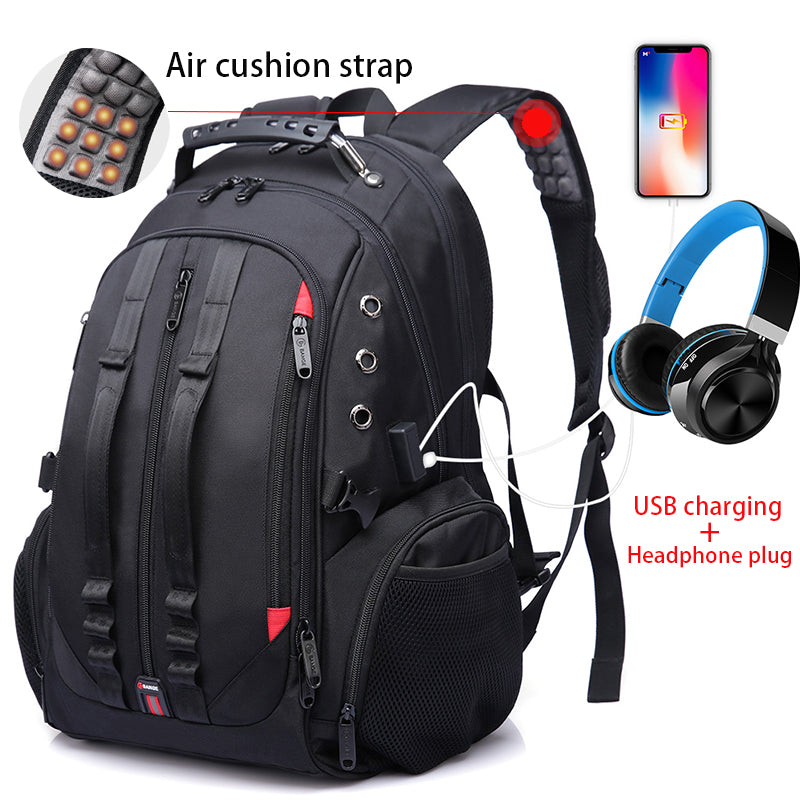 Male 45L Travel backpack 15.6 Laptop Backpack Men USB Anti theft Backpacks for teens schoolbag youth mochila women backbag