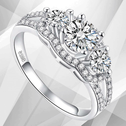 2.00Ct Round-Cut Diamond Solitaire Bridal Engagement Ring 18Ct White