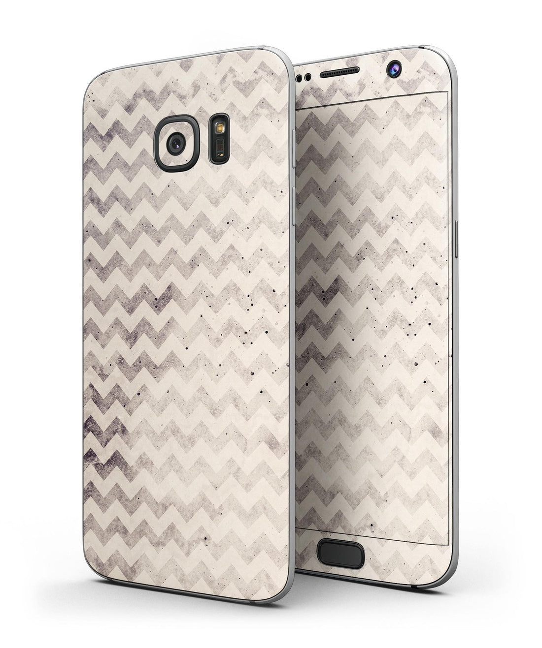 Faded Black and White Chevron Pattern - Full Body Skin-Kit for the