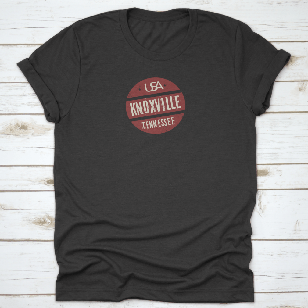 Grunge Vintage ronde stempel met tekst Knoxville, Tennessee, Vector