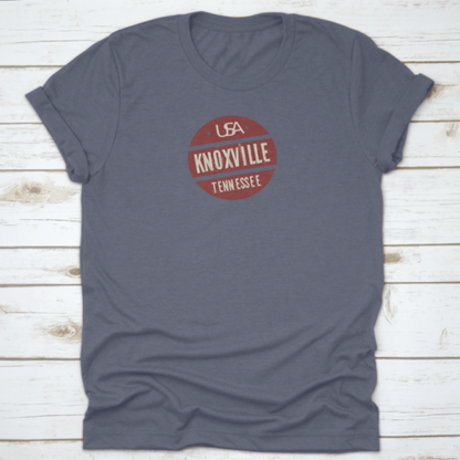 Grunge Vintage ronde stempel met tekst Knoxville, Tennessee, Vector