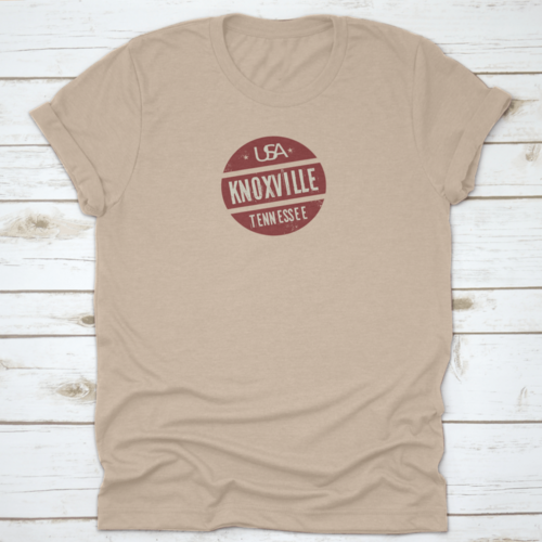 Grunge Vintage ronde stempel met tekst Knoxville, Tennessee, Vector