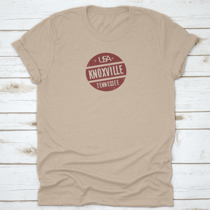 Grunge Vintage ronde stempel met tekst Knoxville, Tennessee, Vector