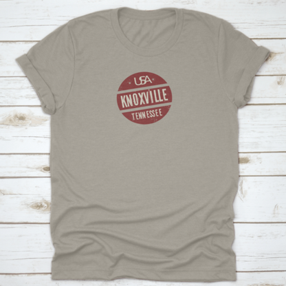 Grunge Vintage ronde stempel met tekst Knoxville, Tennessee, Vector