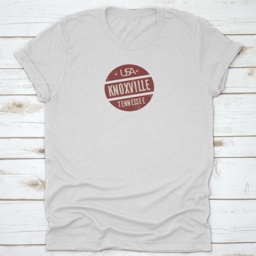 Grunge Vintage ronde stempel met tekst Knoxville, Tennessee, Vector