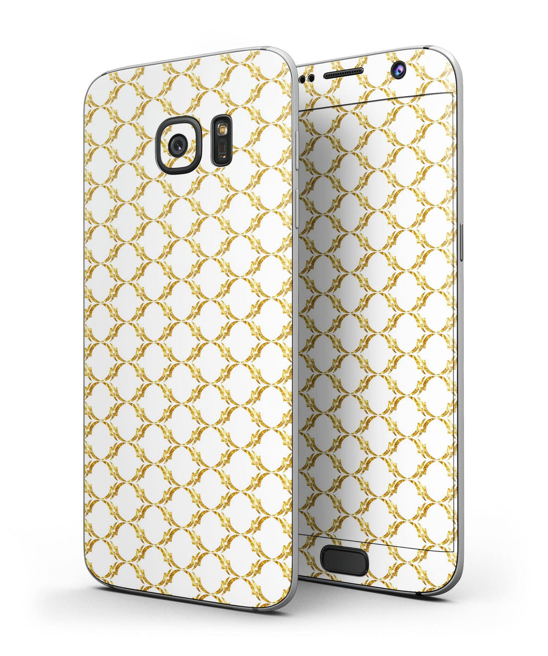 Gold Morocan v3 - Full Body Skin-Kit for the Samsung Galaxy S7 or S7