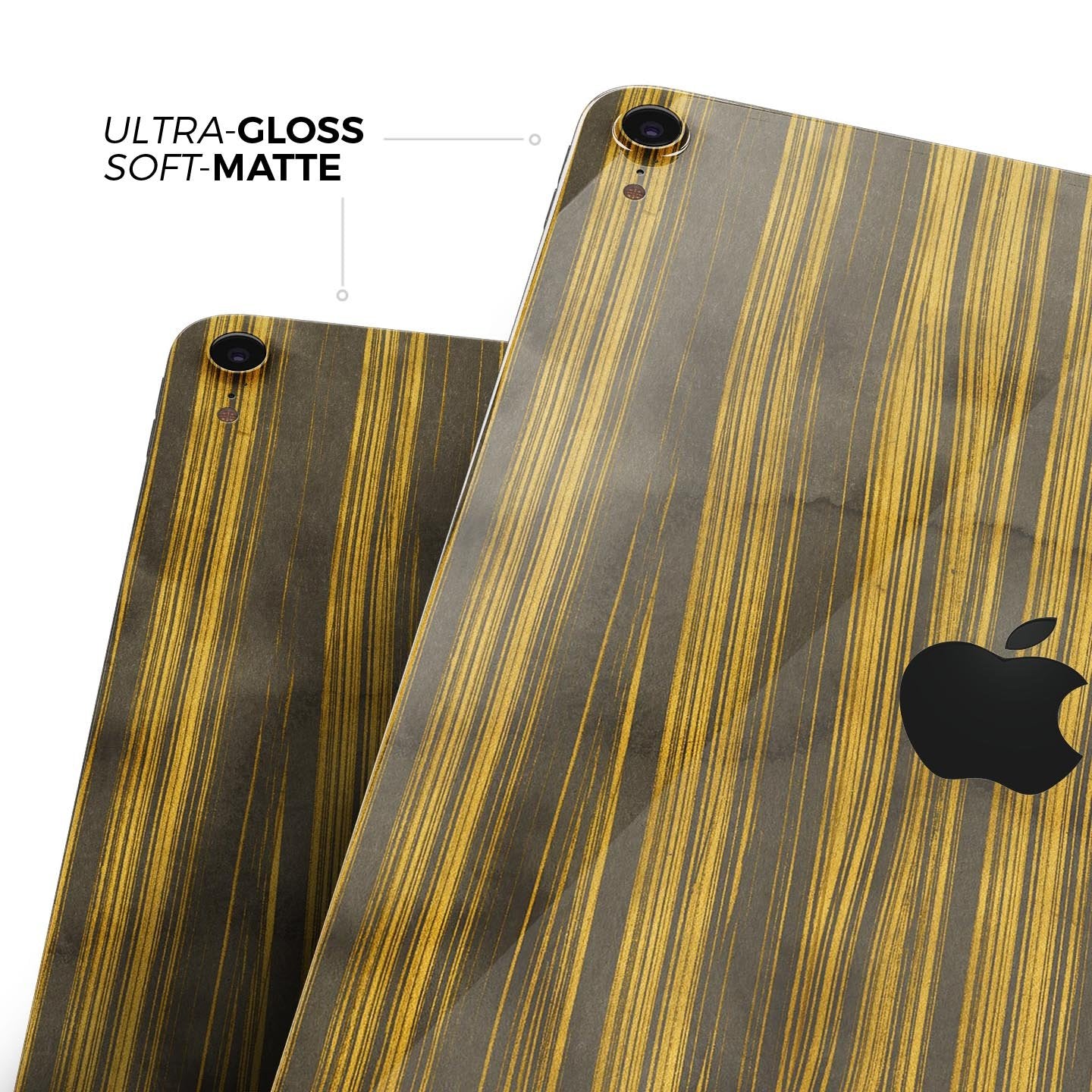 Gold Standard ZebraWood - Full Body Skin Decal for the Apple iPad Pro