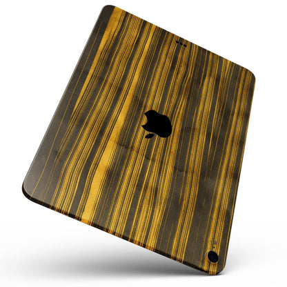 Gold Standard ZebraWood - Full Body Skin Decal for the Apple iPad Pro