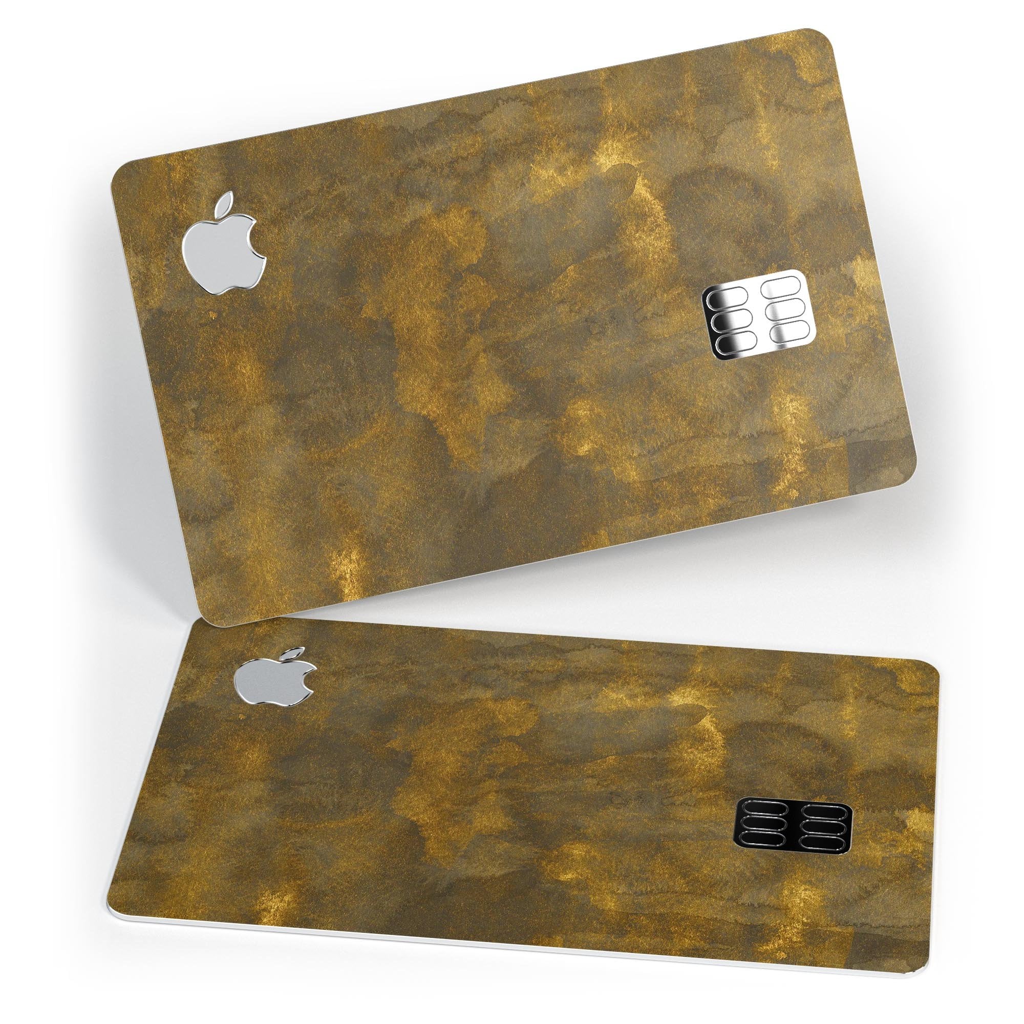 Grunge Golden Watercolor V1 - Premium Protective Decal Skin-Kit for