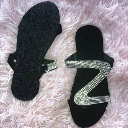 2021 Bling Bling Slides Women&