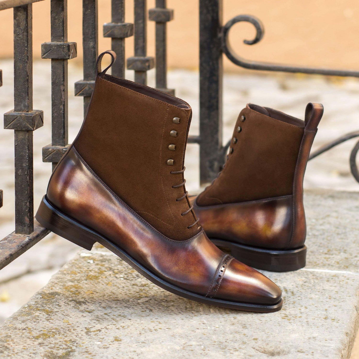 Chavez Patina Balmoral Boots II