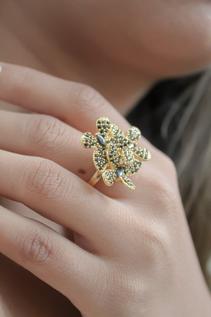 African Butterfly Ring