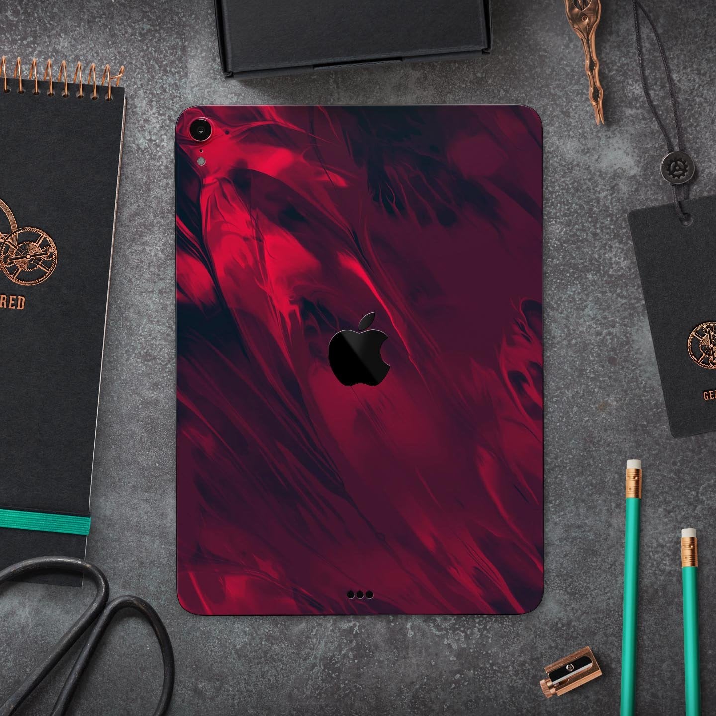 Liquid Abstract Paint Remix V34 - Full Body Skin Decal for the Apple