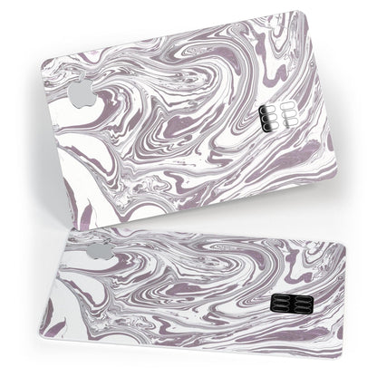 Marbleized Swirling Dark Purple - Premium Protective Decal Skin-Kit