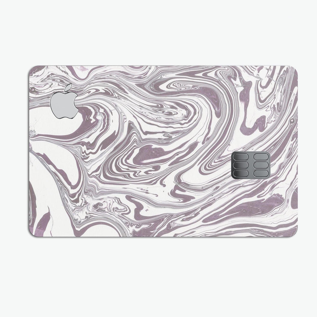 Marbleized Swirling Dark Purple - Premium Protective Decal Skin-Kit