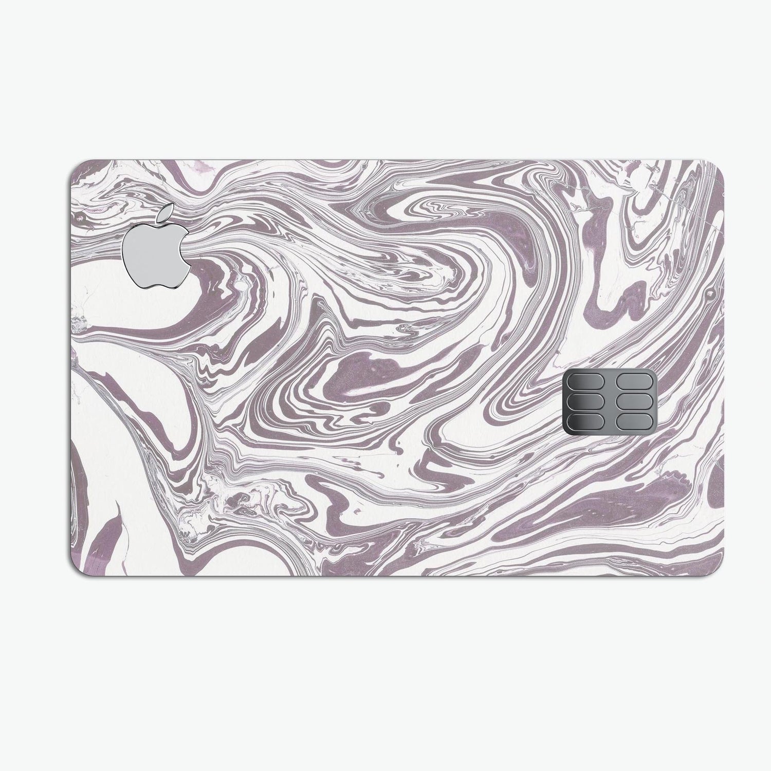 Marbleized Swirling Dark Purple - Premium Protective Decal Skin-Kit