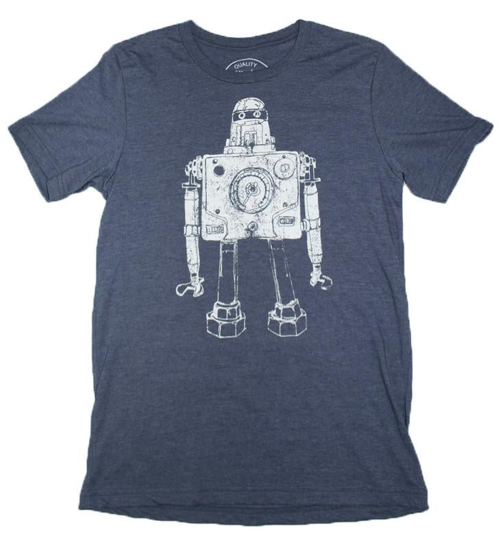 Mr Roboto Heather Navy