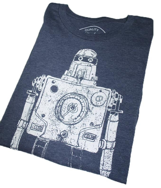 Mr Roboto Heather Navy