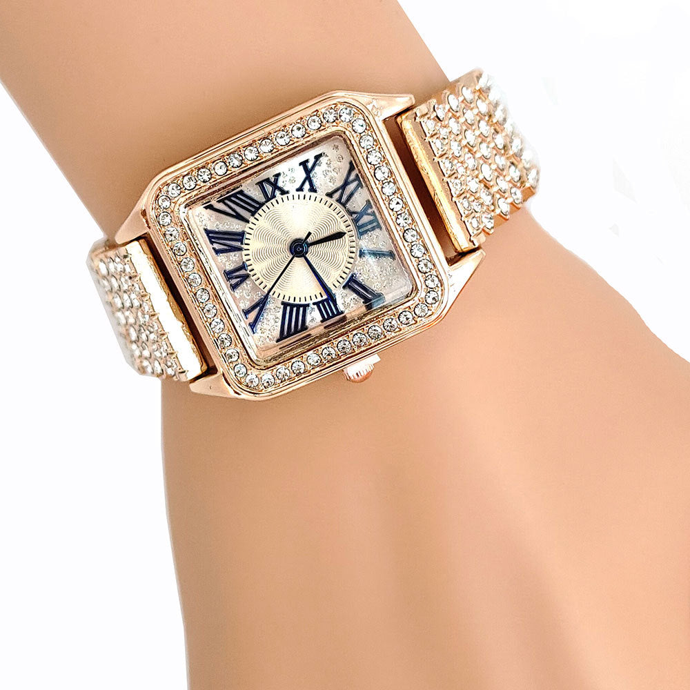 Bracelet Set Square Full Sky Star Full Diamond Women&