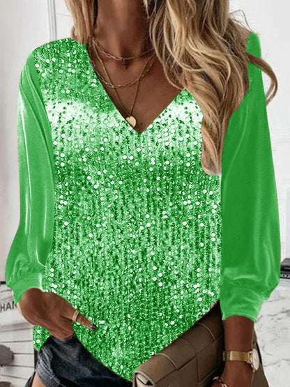 Sparkle Long Sleeve Women&