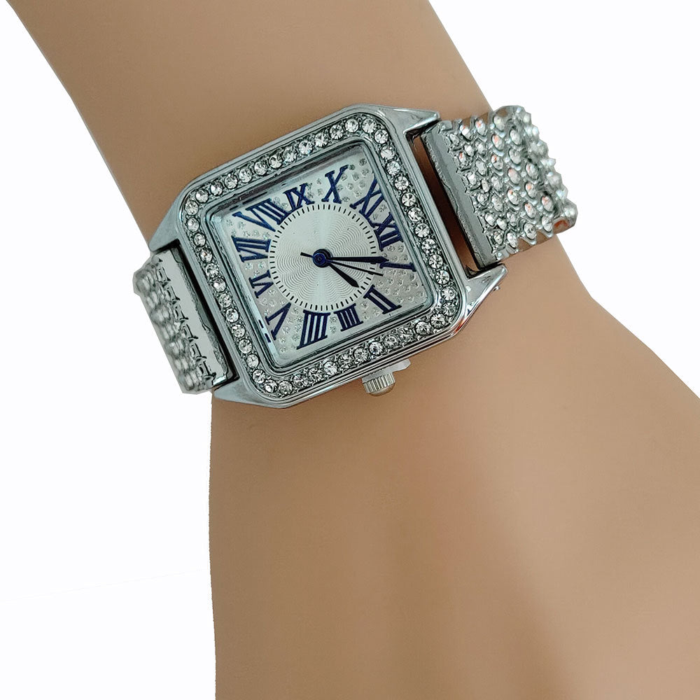 Bracelet Set Square Full Sky Star Full Diamond Women&