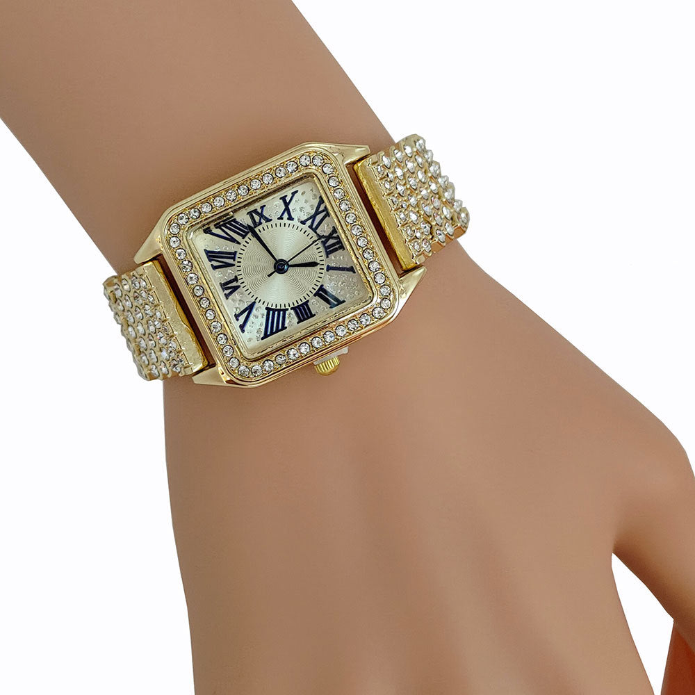 Bracelet Set Square Full Sky Star Full Diamond Women&