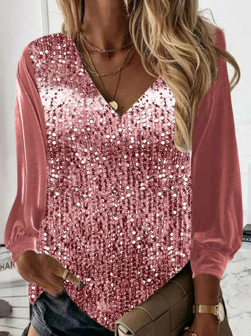 Sparkle Long Sleeve Women&