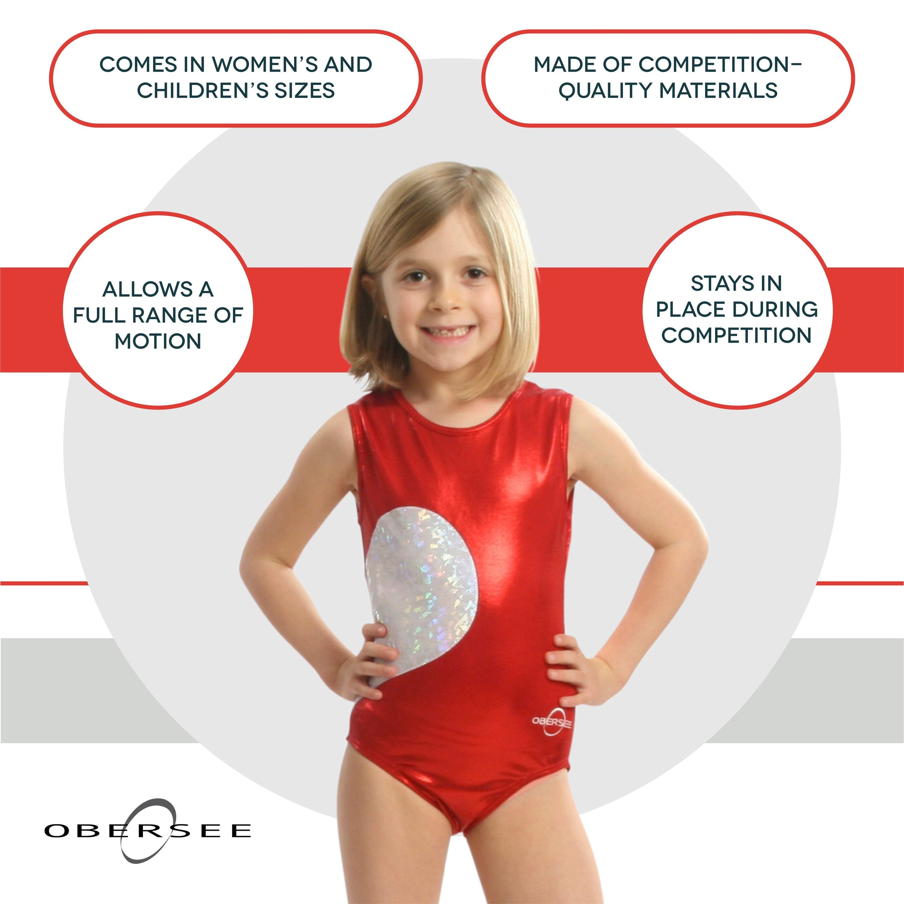 O3GL011 - Obersee Gymnastics Leotard -  | Gymnastics Apparel | Girls&