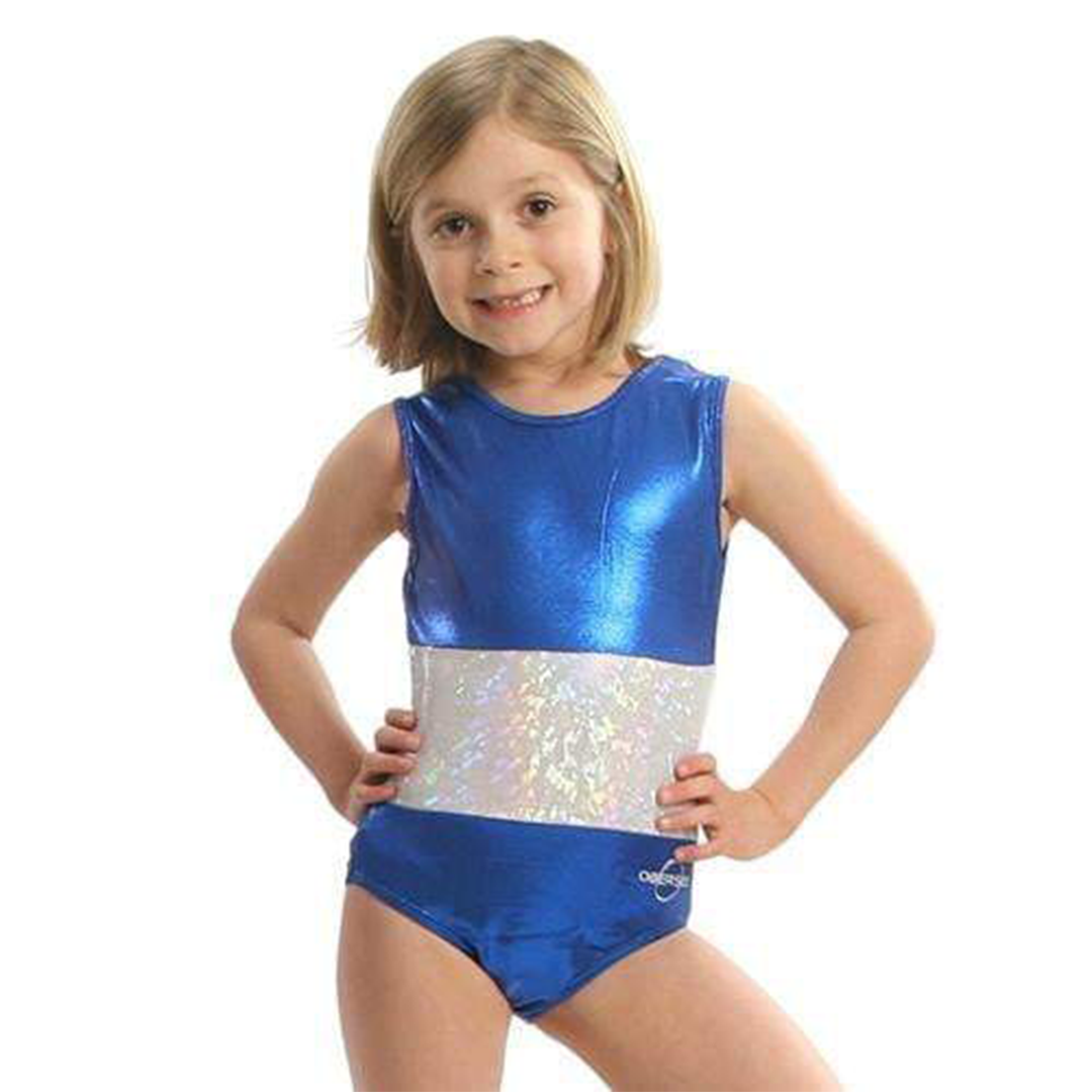 O3GL020 Obersee Girls Gymnastics Leotards One-Piece Athletic