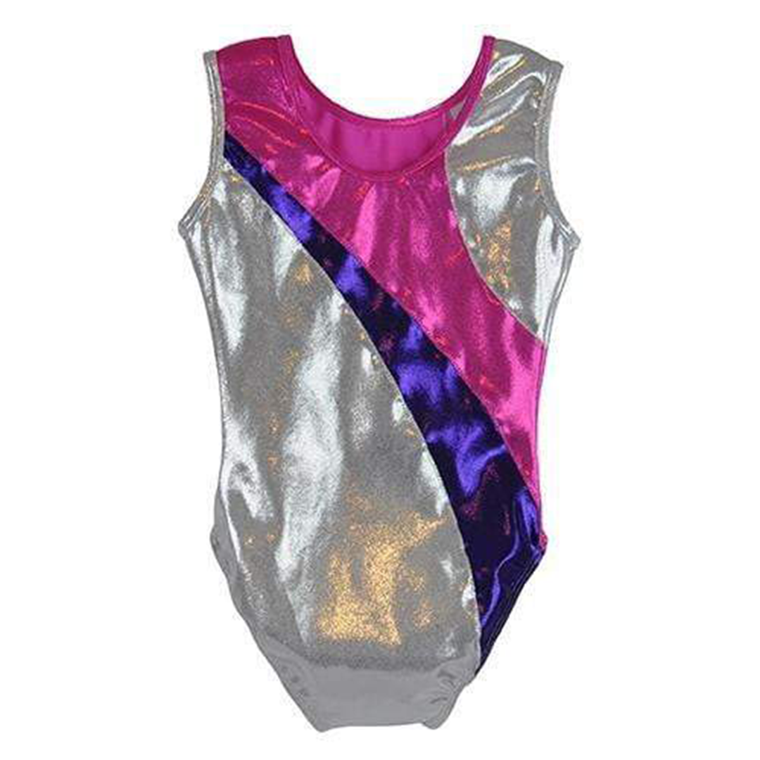 O3GL057 Obersee Girls Gymnastics Leotard One-Piece Athletic Activewear