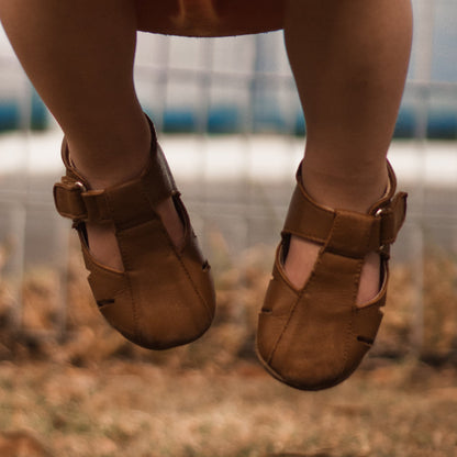 Dakota baby- en peuterschoenen eerste/pre-walker bruin