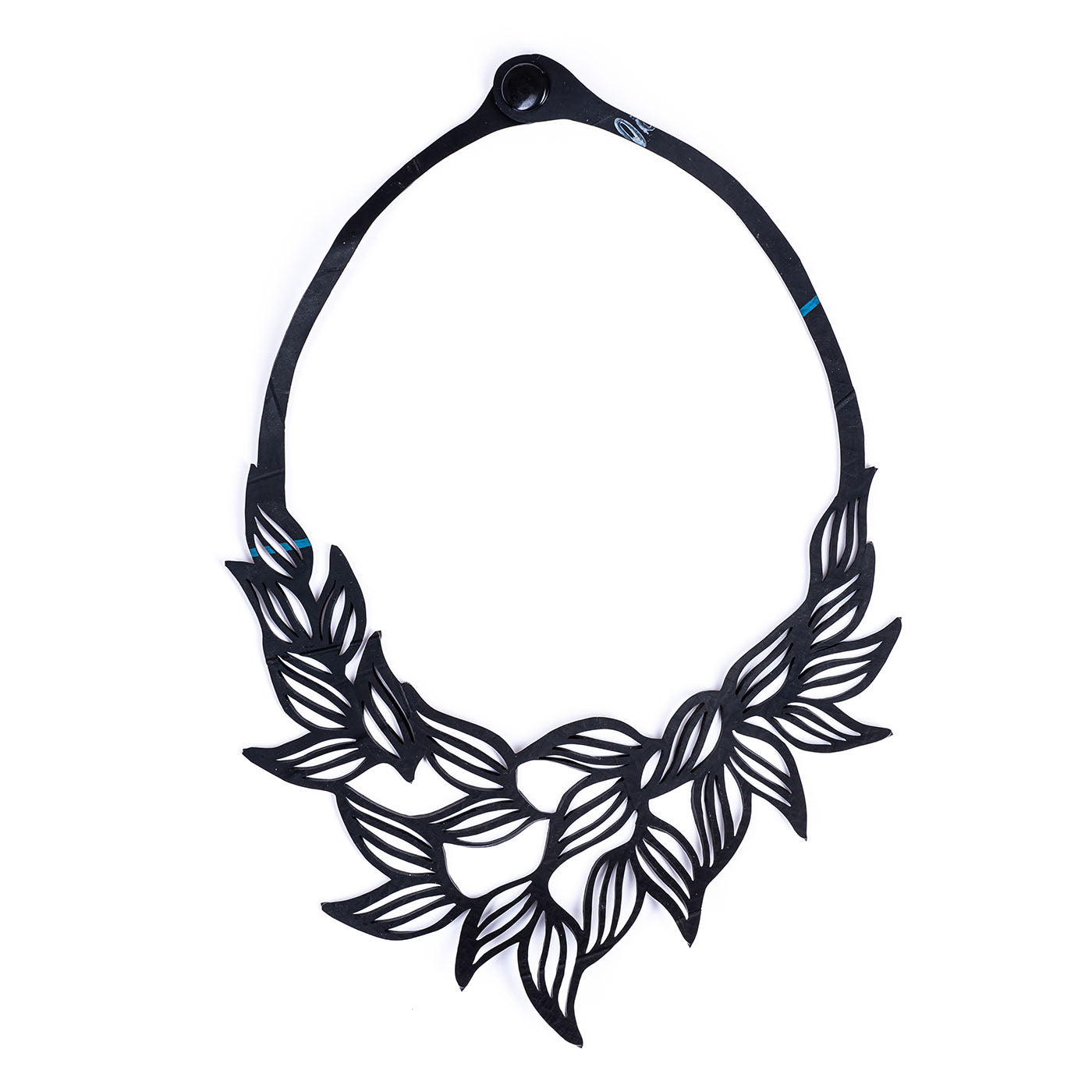 Jasmine Recycled Rubber Necklace