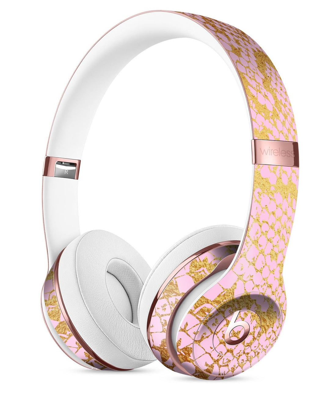 Pink Gold Flaked Animal v6 Full-Body Skin Kit for the Beats by Dre