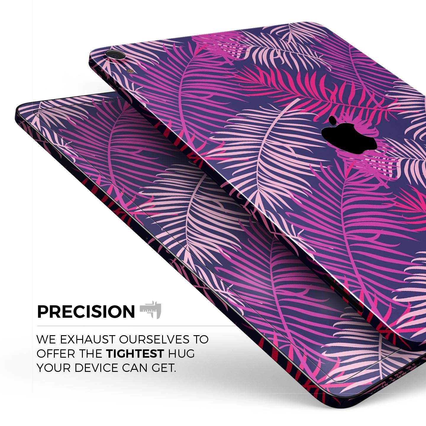 Purple Tropical - Full Body Skin Decal for the Apple iPad Pro 12.9&quot;,