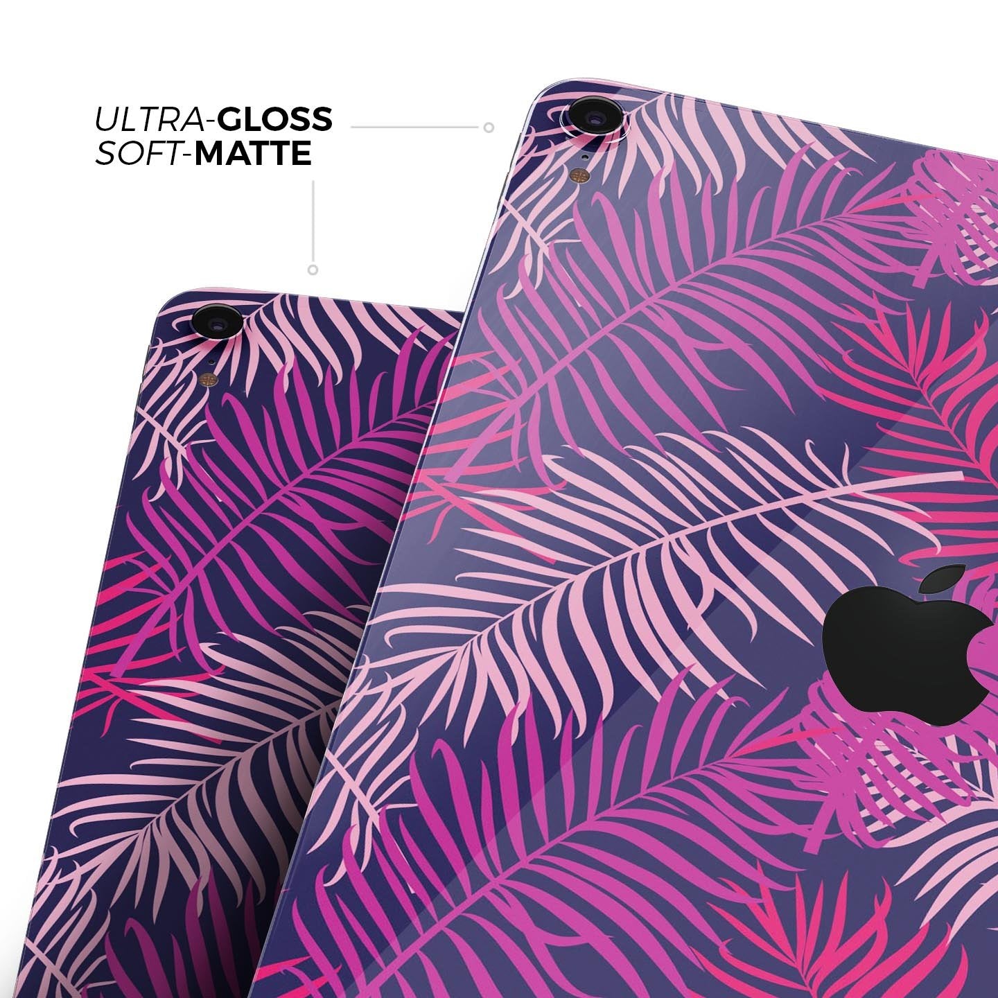 Purple Tropical - Full Body Skin Decal for the Apple iPad Pro 12.9&quot;,