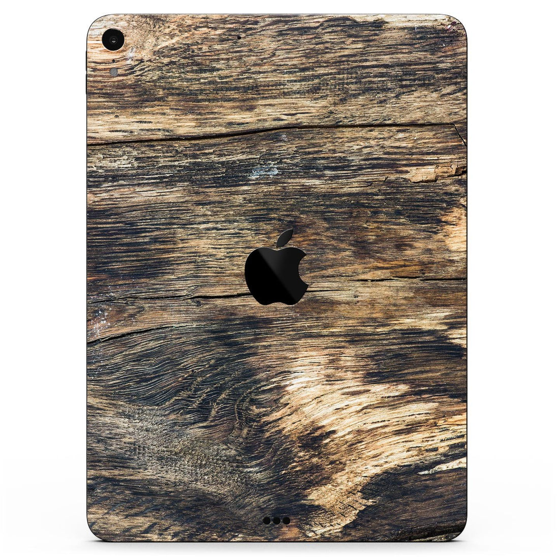 Raw Wood Planks V12 - Full Body Skin Decal for the Apple iPad Pro