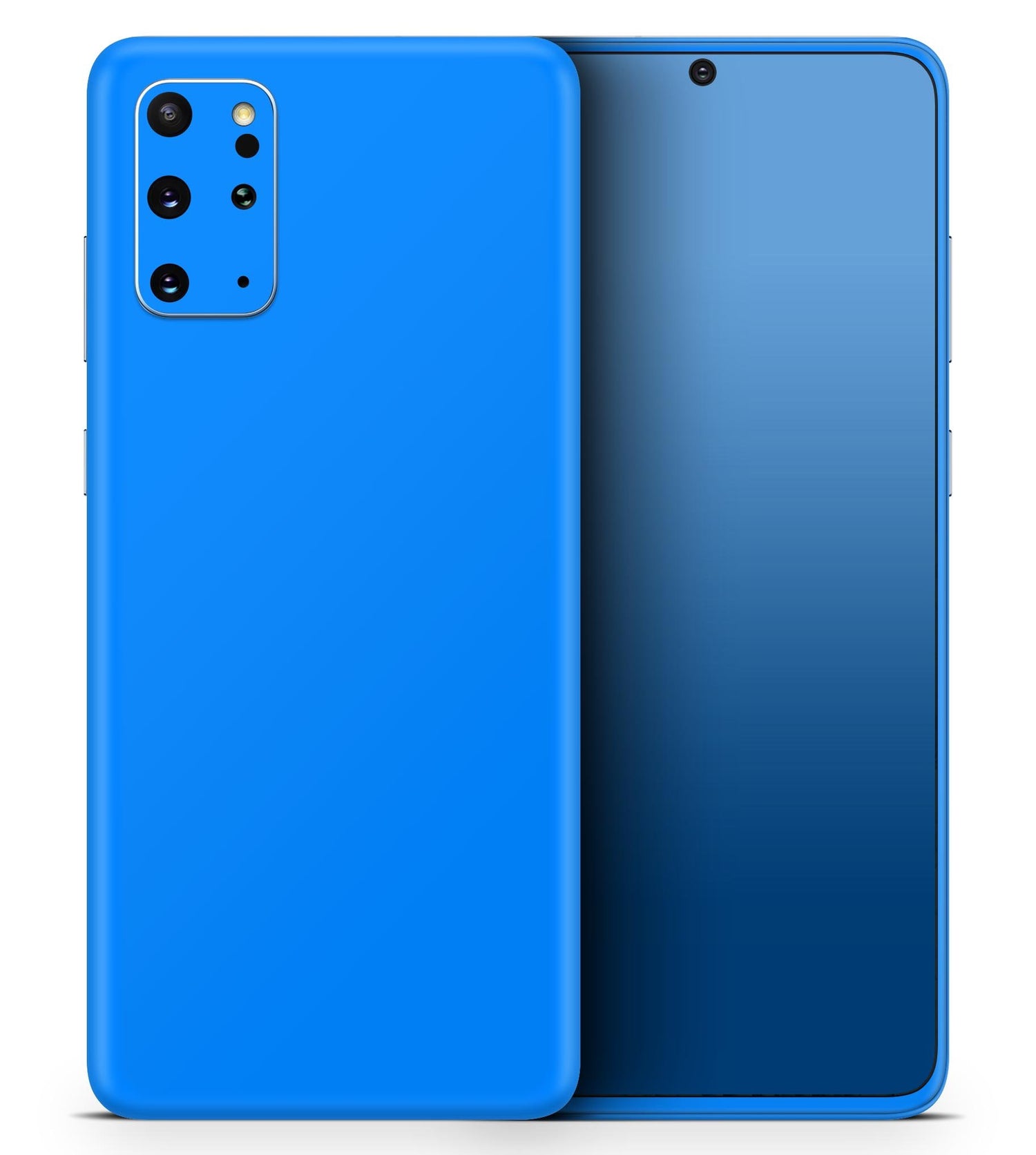 Solid Blue - Skin-Kit for the Samsung Galaxy S-Series S20, S20 Plus,