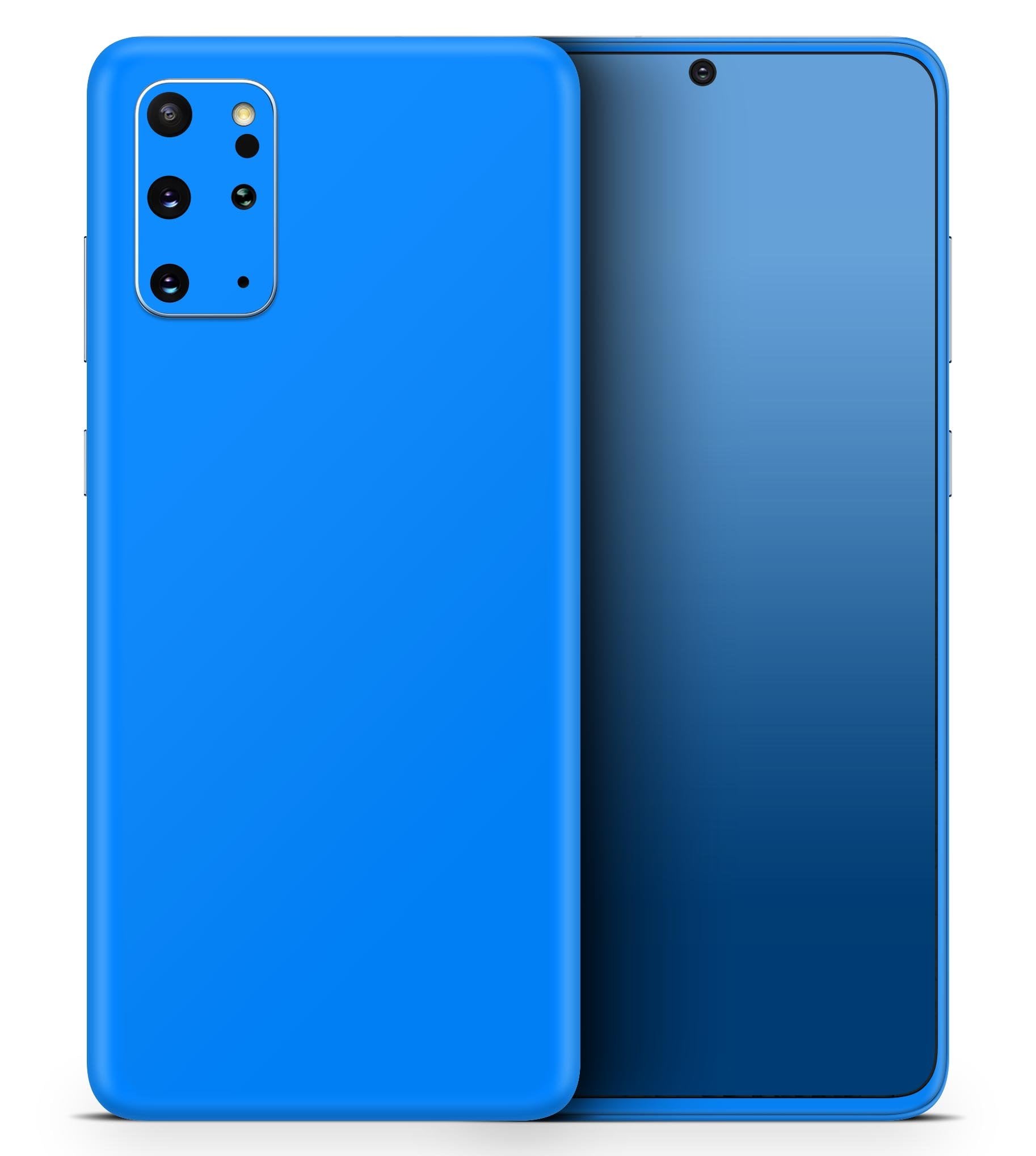 Solid Blue - Skin-Kit for the Samsung Galaxy S-Series S20, S20 Plus,